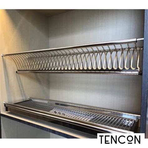 stainless steel cabinet plate rack